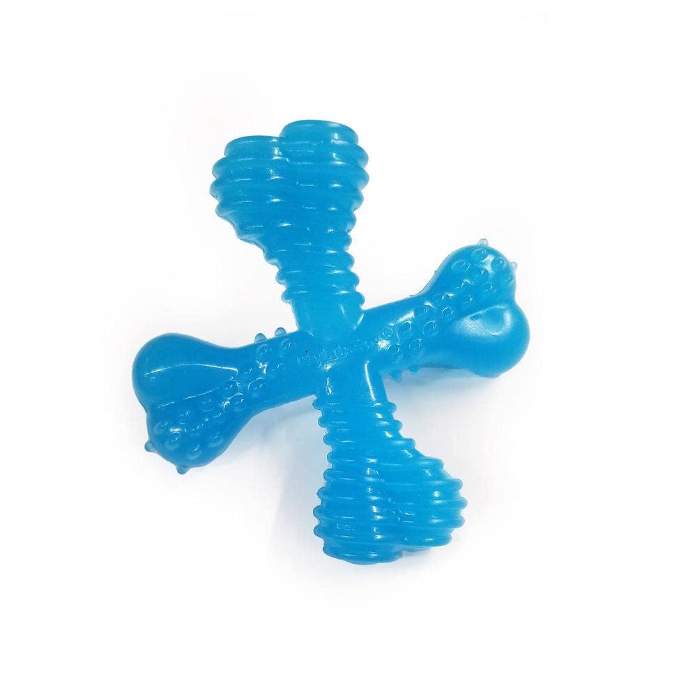 Juguete Masticable Nylabone Sabor a Carne de Vacuno pequeño Regular para Cachorros